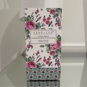 Sand + Fog White Cotton 95 ml Linen Spray NWT